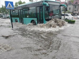 如果公交车被水淹导致车辆受损严重，建议不要乘坐，以免发生危险