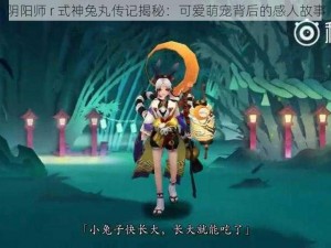 阴阳师 r 式神兔丸传记揭秘：可爱萌宠背后的感人故事