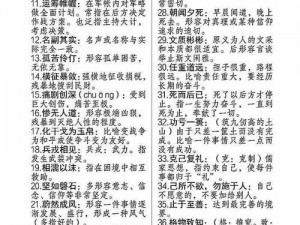 《探秘成语世界：锥子与地的秘密答案》