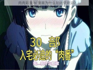 肉肉彩漫 bl 漫画为什么如此受欢迎？