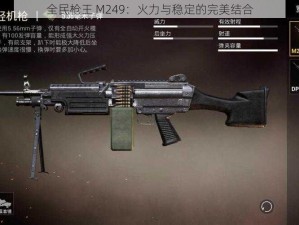 全民枪王 M249：火力与稳定的完美结合