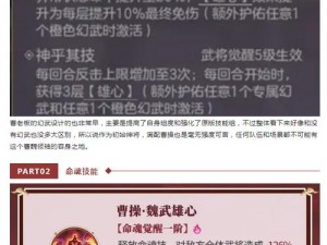 深入解析《三国群英传》手游红将曹操：技能属性全面分析