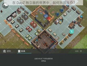 在 DayZ 独立版的世界中，如何开局生存？