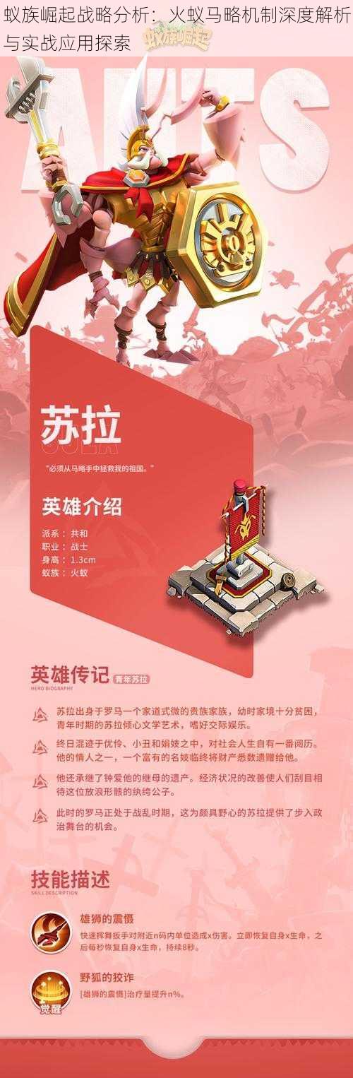 蚁族崛起战略分析：火蚁马略机制深度解析与实战应用探索