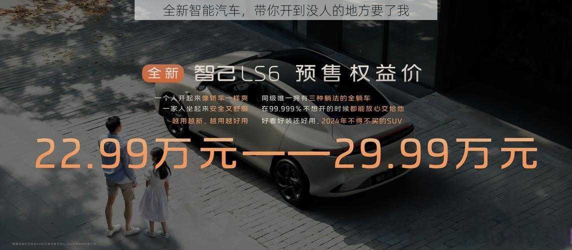 全新智能汽车，带你开到没人的地方要了我