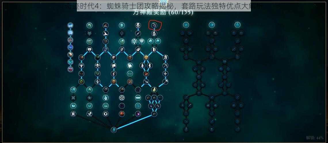 奇迹时代4：蜘蛛骑士团攻略揭秘，套路玩法独特优点大解析