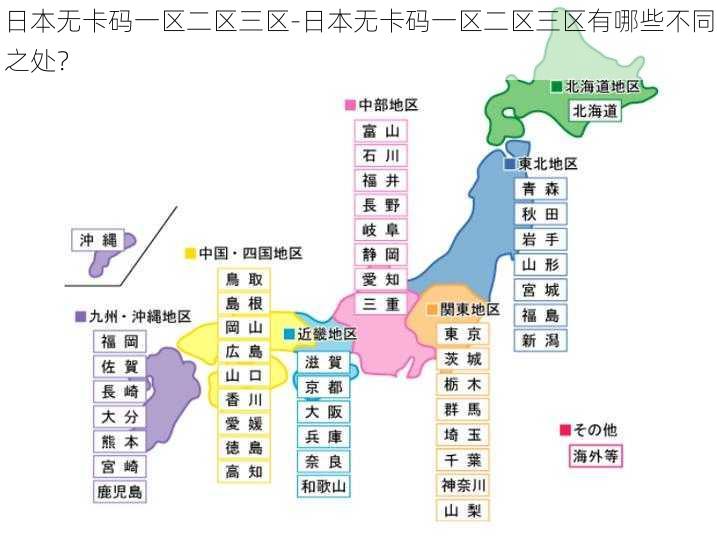 日本无卡码一区二区三区-日本无卡码一区二区三区有哪些不同之处？