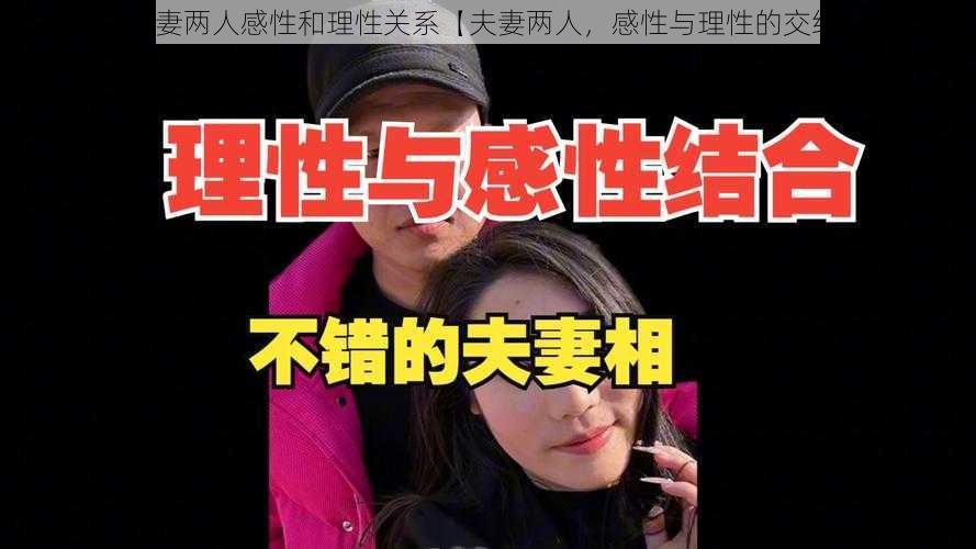 夫妻两人感性和理性关系【夫妻两人，感性与理性的交织】