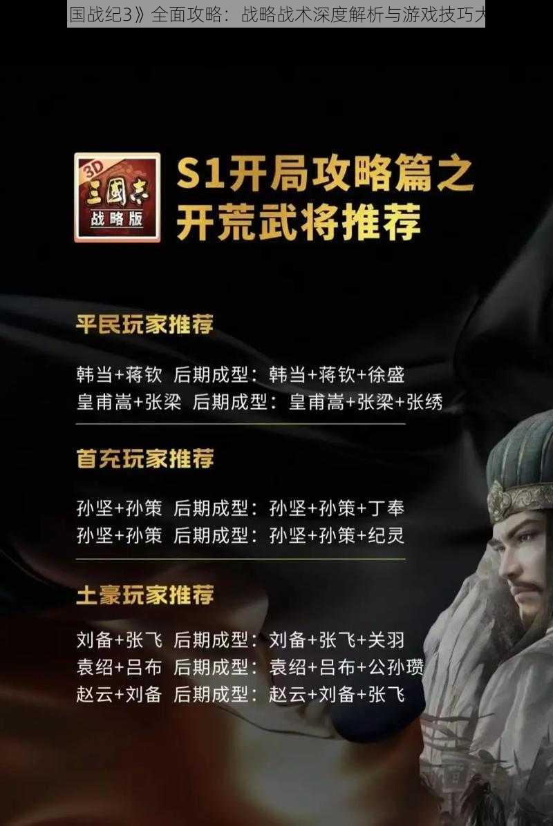 《三国战纪3》全面攻略：战略战术深度解析与游戏技巧大揭秘