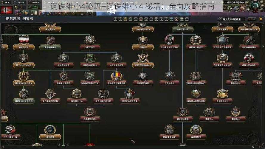 钢铁雄心4秘籍—钢铁雄心 4 秘籍：全面攻略指南