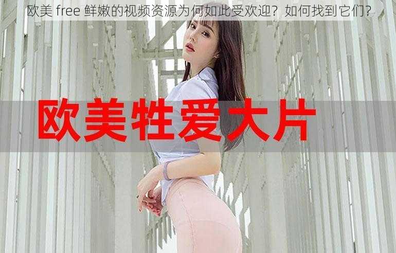 欧美 free 鲜嫩的视频资源为何如此受欢迎？如何找到它们？