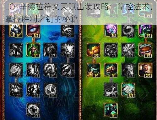 LOL辛德拉符文天赋出装攻略：掌控法术，掌握胜利之钥的秘籍