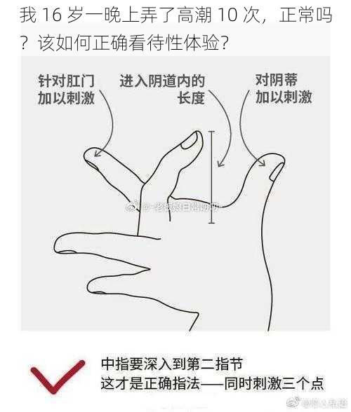 我 16 岁一晚上弄了高潮 10 次，正常吗？该如何正确看待性体验？