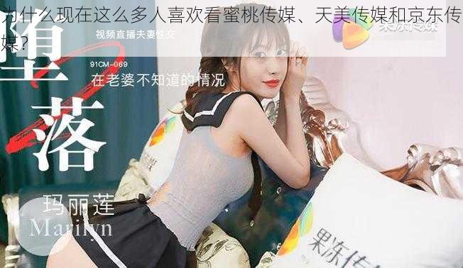 为什么现在这么多人喜欢看蜜桃传媒、天美传媒和京东传媒？