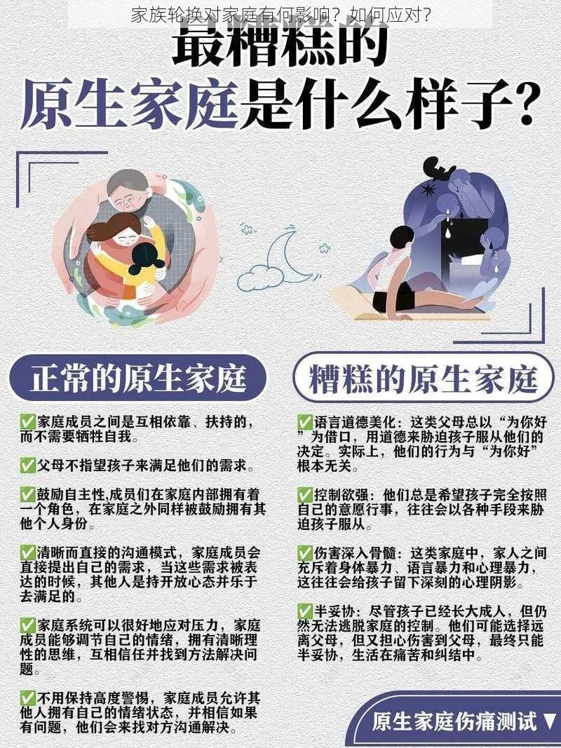 家族轮换对家庭有何影响？如何应对？