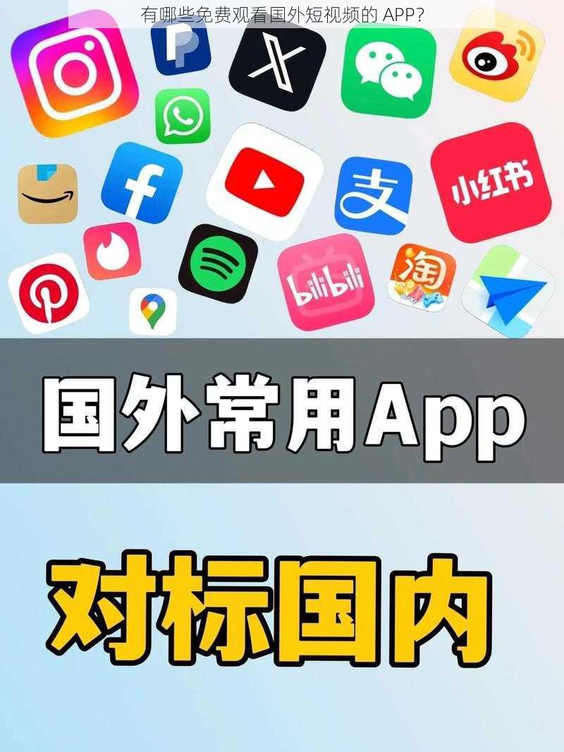 有哪些免费观看国外短视频的 APP？