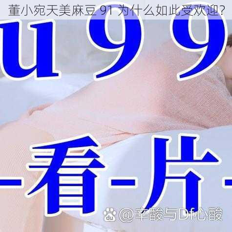 董小宛天美麻豆 91 为什么如此受欢迎？