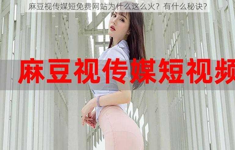 麻豆视传媒短免费网站为什么这么火？有什么秘诀？