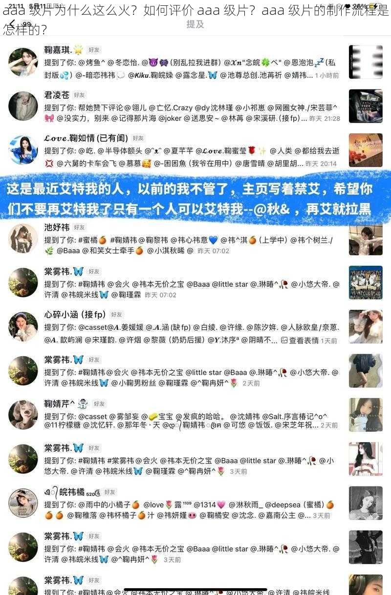 aaa 级片为什么这么火？如何评价 aaa 级片？aaa 级片的制作流程是怎样的？