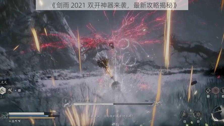 《剑雨 2021 双开神器来袭，最新攻略揭秘》