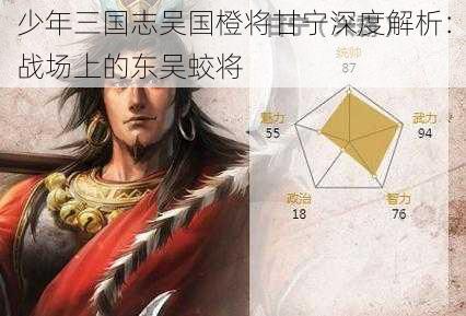 少年三国志吴国橙将甘宁深度解析：战场上的东吴蛟将