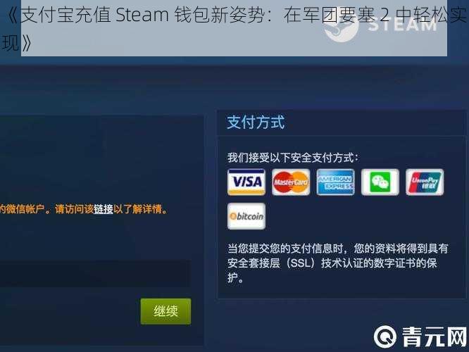 《支付宝充值 Steam 钱包新姿势：在军团要塞 2 中轻松实现》